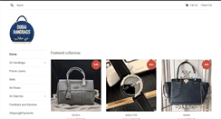 Desktop Screenshot of dubaihandbags.com